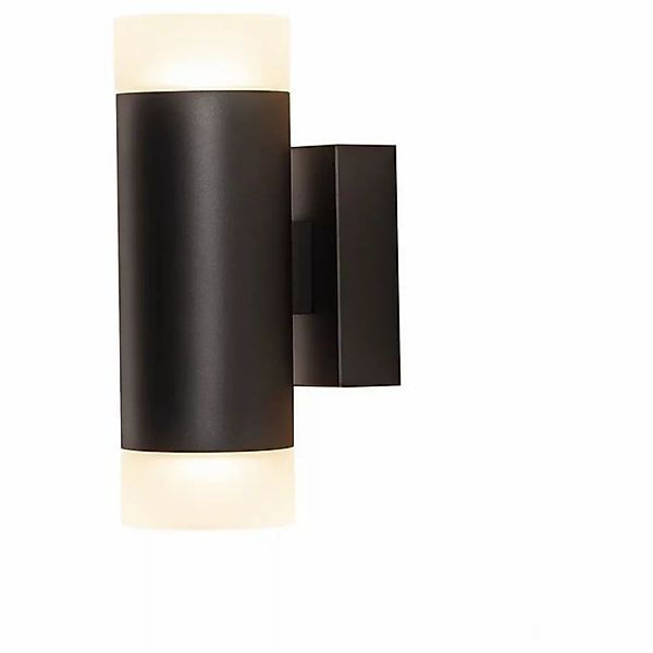 Wandleuchte Astina 2xGU10 max. 10W aus Stahl in Schwarz günstig online kaufen