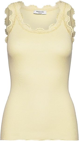 rosemunde Spitzentop Babette Silk Top Vintage-Spitzenbesatz, mit Rundhalsau günstig online kaufen