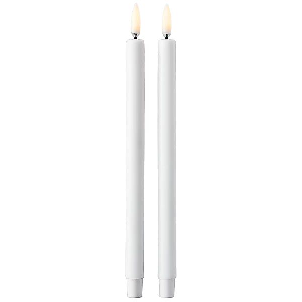 STOFF LED-Kerze by Uyuni Lighting 2er Pack weiß günstig online kaufen