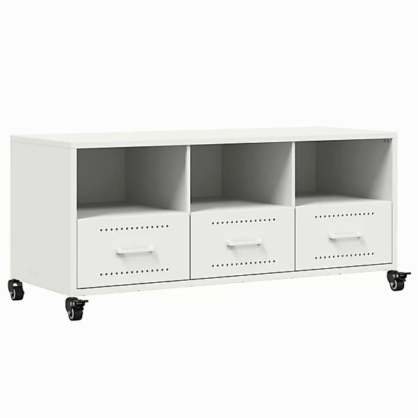 vidaXL TV-Schrank TV-Schrank Weiß 100,5x39x43,5 cm günstig online kaufen