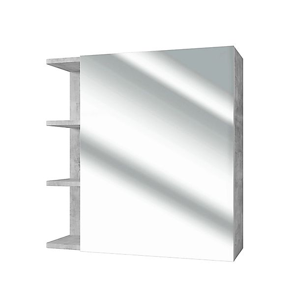 Vicco Badezimmerspiegelschrank Fynn, Beton, 62 x günstig online kaufen