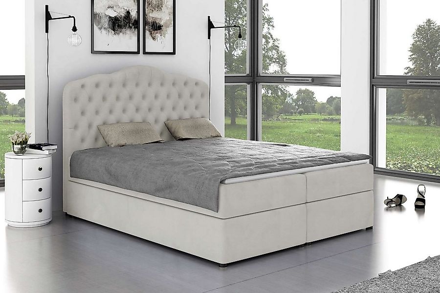 99rooms Boxspringbett Dorin (Schlafzimmerbett, Bett), Design günstig online kaufen