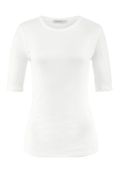 Hessnatur T-Shirt Softrib Kurzarm Slim aus günstig online kaufen