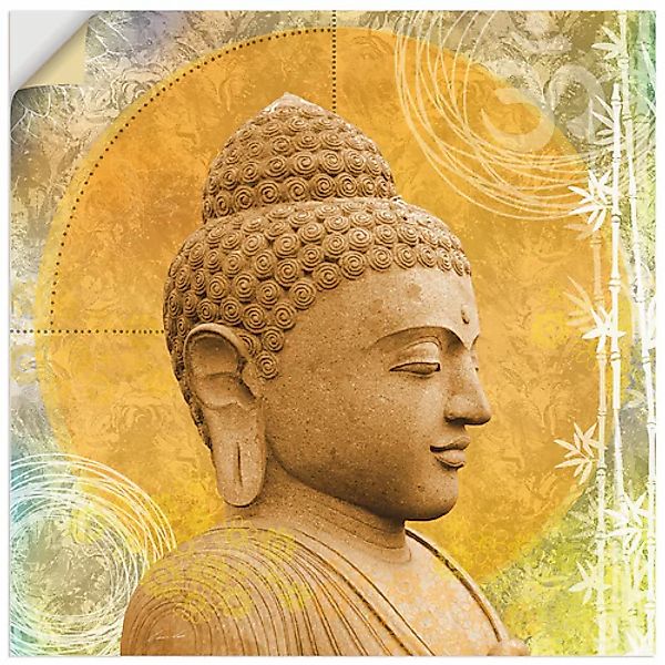 Artland Wandbild »Buddha II«, Spa, (1 St.), als Alubild, Outdoorbild, Leinw günstig online kaufen