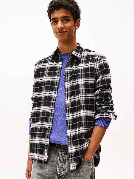 Tommy Jeans Flanellhemd TJM REG FLANNEL CHECK SHIRT EXT kariert, regular fi günstig online kaufen