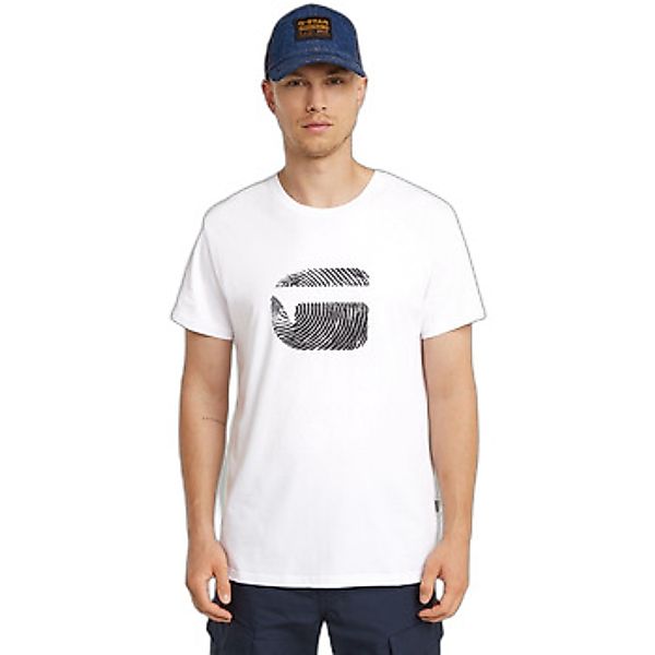 G-Star Raw  T-Shirt T-shirt  Finger Print Burger günstig online kaufen