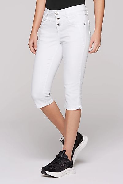 SOCCX Jeansshorts, mit Ziernähten günstig online kaufen