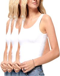 ONLY Tanktop (Set) Basic Top Unifarben günstig online kaufen