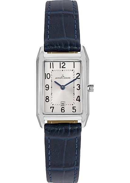 Jacques Lemans Quarzuhr Torino 1-2189.1A, Armbanduhr, Damenuhr, Lederarmban günstig online kaufen