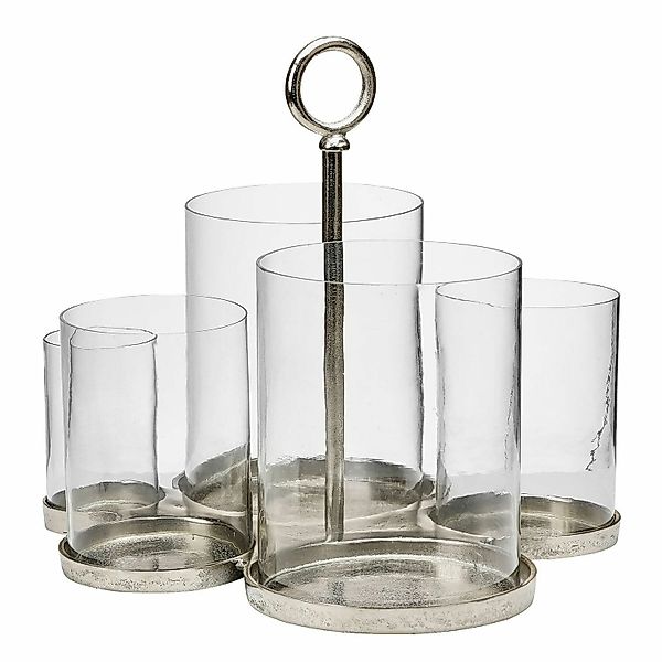 Mirabeau Windlicht Windlicht Gjaloran silber/klar (kein günstig online kaufen