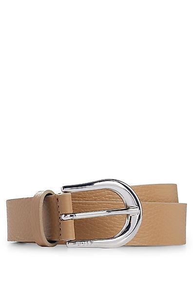 BOSS Ledergürtel Carol-Gr_Sz30 mit Einfachdornschließe günstig online kaufen