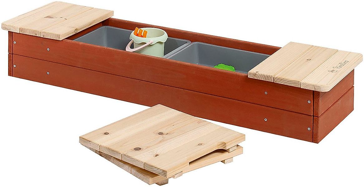 Pinolino® Sandkasten Hedda, rot/natur günstig online kaufen