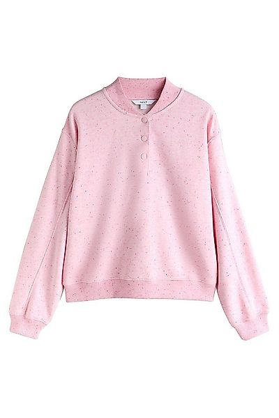 Next Sweater Genopptes Sweatshirt mit Druckknopfverschluss (1-tlg) günstig online kaufen