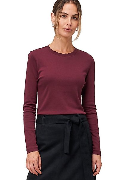 Zero Kurzarmshirt Damen mit Wellenkante (1-tlg) weiteres Detail günstig online kaufen