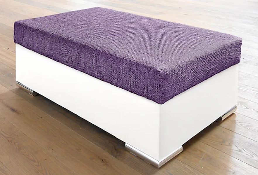 COLLECTION AB Hocker »John« Frei im Raum stellbar, wahlweise mit Federkern günstig online kaufen