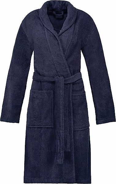 Esprit Unisex-Bademantel "Mono, ideal für Sauna & Spa, Hotelbademantel, Mor günstig online kaufen