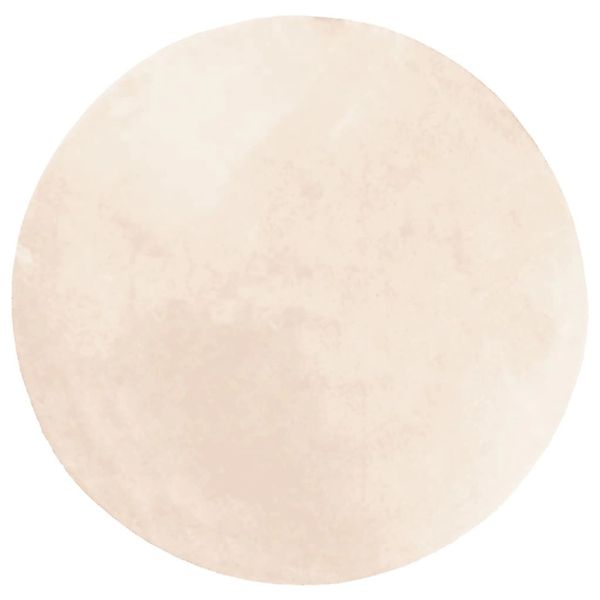 vidaXL Teppich Huarte Kurzflor Weich Und Waschbar Beige  80 Cm 1935157 günstig online kaufen