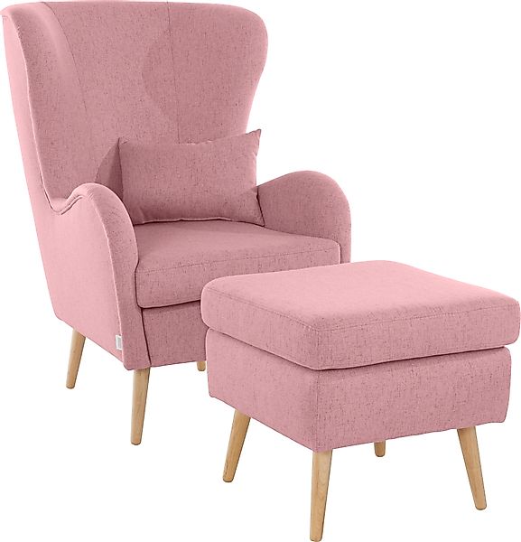 Guido Maria Kretschmer Home&Living Sessel "Sallito", incl. Hocker, in 6 Bez günstig online kaufen