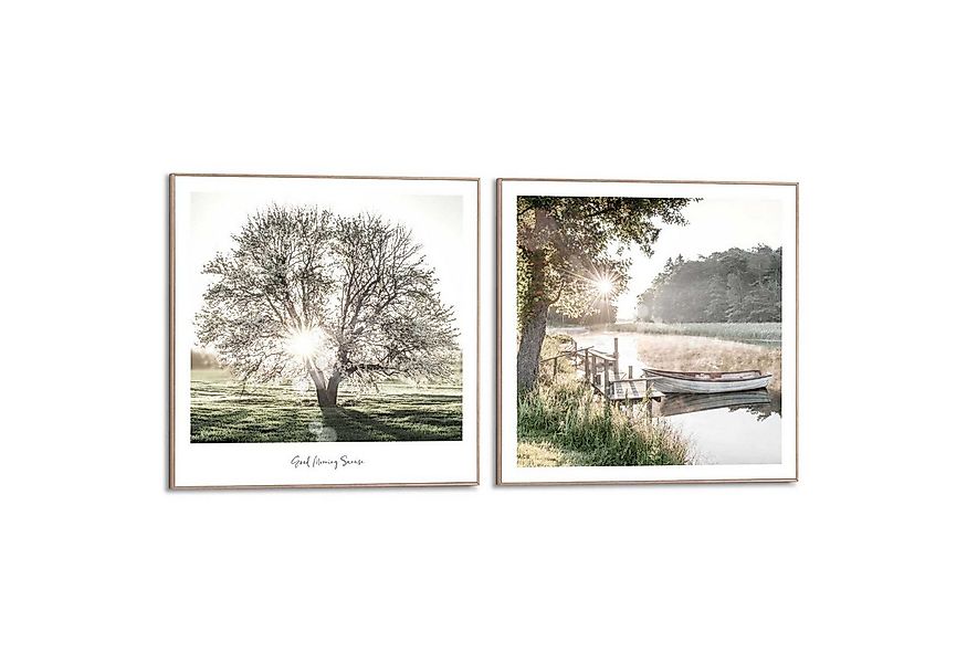 Reinders! Poster Nature Vibe, Home Office - Grün - MDF - Landschaften - 50x günstig online kaufen