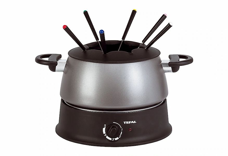 Tefal Elektro-Fondue "EF3000.10" 6 wärmeisolierte Fondue-Gabeln günstig online kaufen