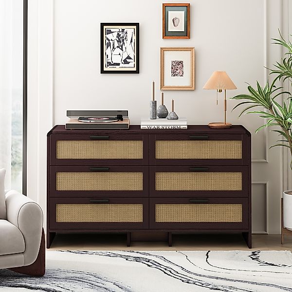 HAUSS SPOLE Sideboard 130cm Mehrzweckschrank Kommode günstig online kaufen