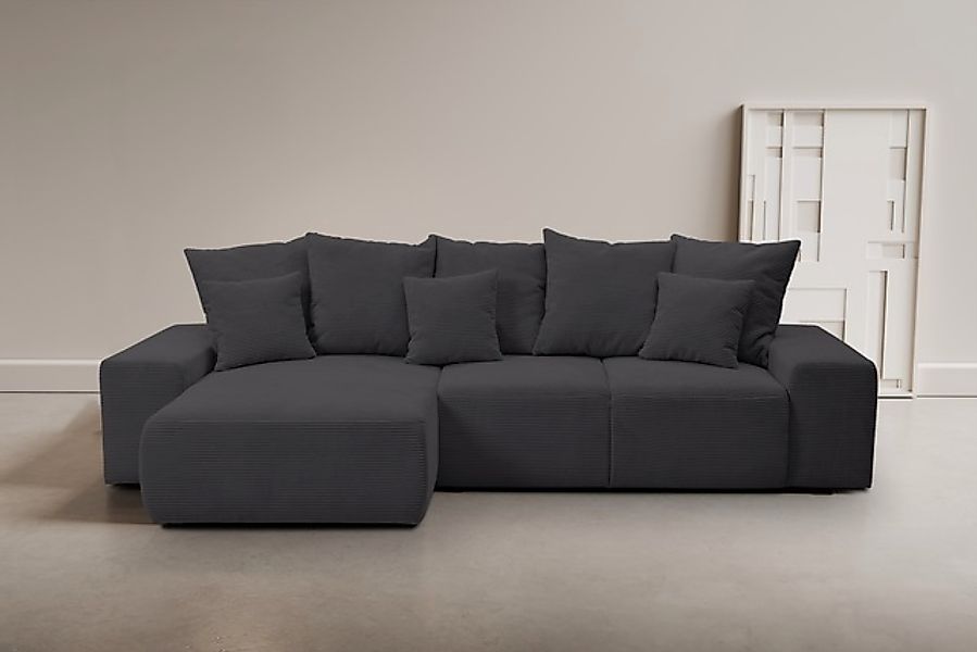 WERK2 Ecksofa »Riwa, modernes Sofa zum Kuscheln und Entspannen, Breite 300c günstig online kaufen