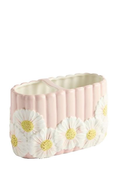 Next Zahnputzbecher Geriffelter Zahnbürstenhalter mit floralem Print günstig online kaufen