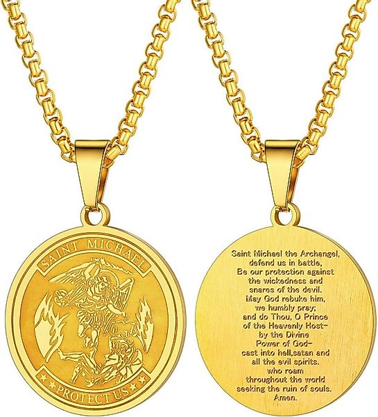 LuxusKollektion Kette und Anhänger Set Schutzpatron günstig online kaufen