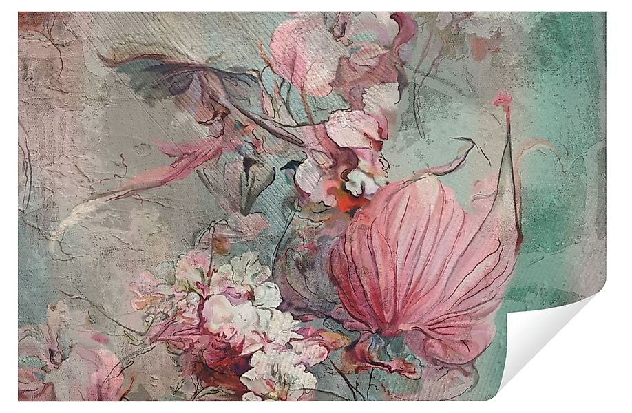 Wallarena Fototapete Blumen Abstrakt Vlies Tapete günstig online kaufen