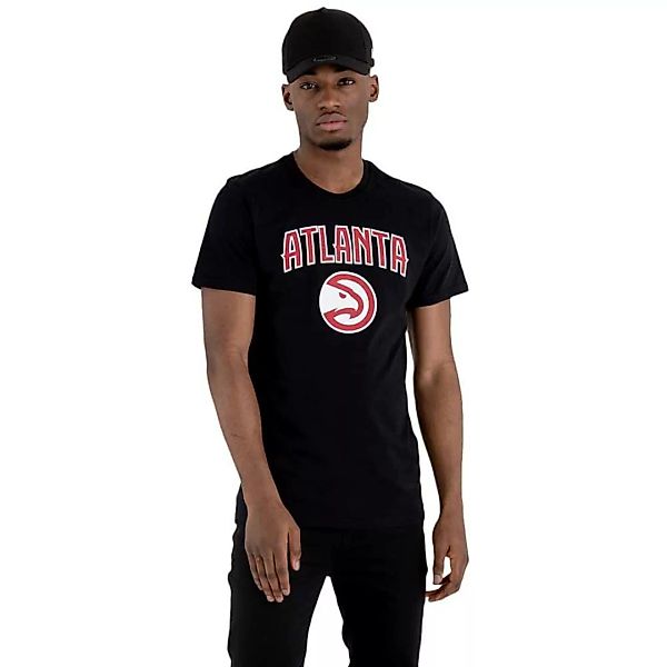 New Era Team Logo Atlanta Hawks Kurzärmeliges T-shirt XL Black günstig online kaufen