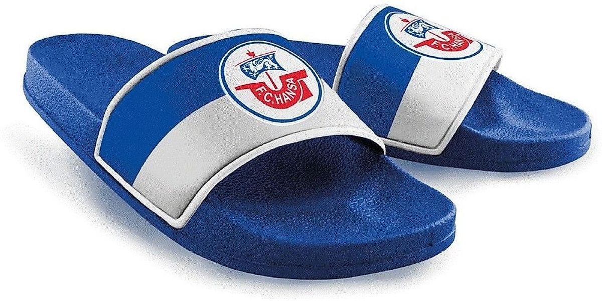 FC Hansa Rostock Badelatschen Badeschuh günstig online kaufen