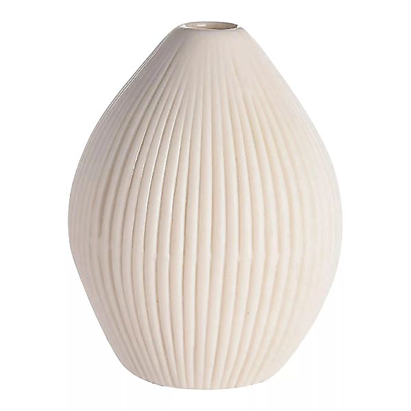 Vase Notches, D:7cm , weiß günstig online kaufen