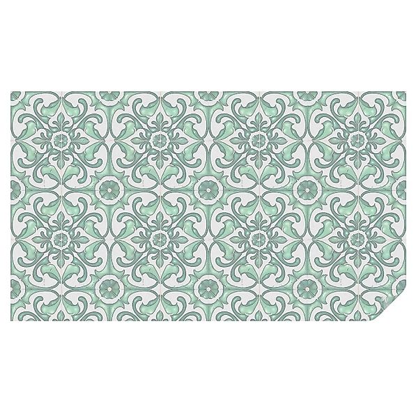 Tulup Buntglasfolie Grüne Symmetrie Fensterfolie Buntglas Selbstklebend 200 günstig online kaufen