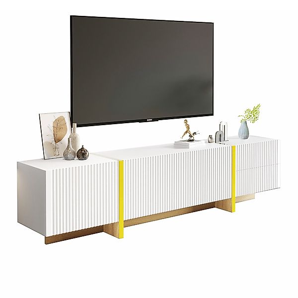 Merax TV-Schrank mit 3 Türen und günstig online kaufen