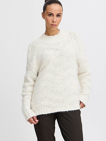 Ichi Rundhalspullover IH ADELINE (1-tlg) Plain/ohne Details günstig online kaufen