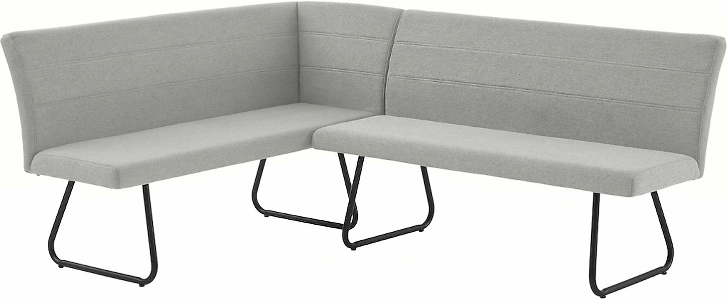 OTTO home Eckbank "Blee" pflegeleichter Strukturstoff, komfortable Polsteru günstig online kaufen