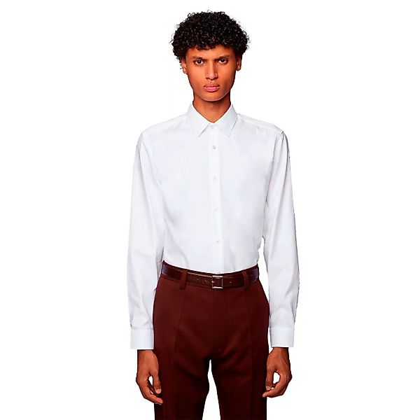 Boss Isko 50414688 Shirt 42 White günstig online kaufen