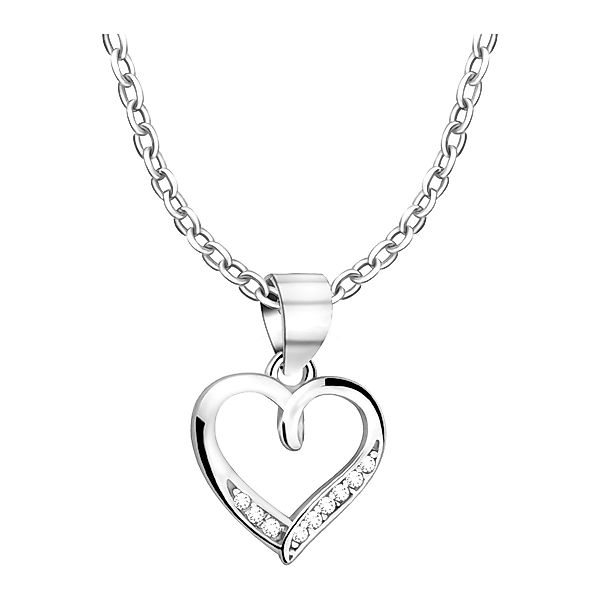 Sofia Milani Kette mit Anhänger Herz, günstig online kaufen