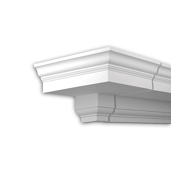 PROFHOME 401111 AußenwinkelAußenstuck Eckelement Fassaden Element 45,5 cm x günstig online kaufen