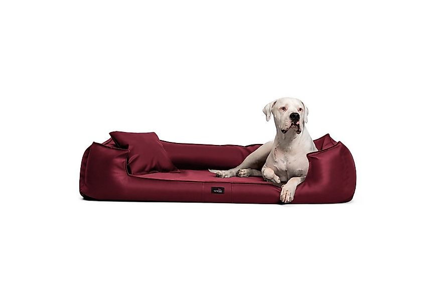 tierlando® Tierbett Orthopädisches Hundebett GOOFY Kunstleder, Matratzensch günstig online kaufen