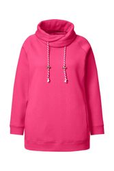 Ulla Popken Sweatshirt Sweatshirt weiter Stehkragen günstig online kaufen