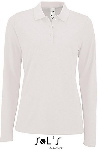 SOLS Langarm-Poloshirt Damen Long-Sleeve Piqué Polo Shirt Perfect günstig online kaufen