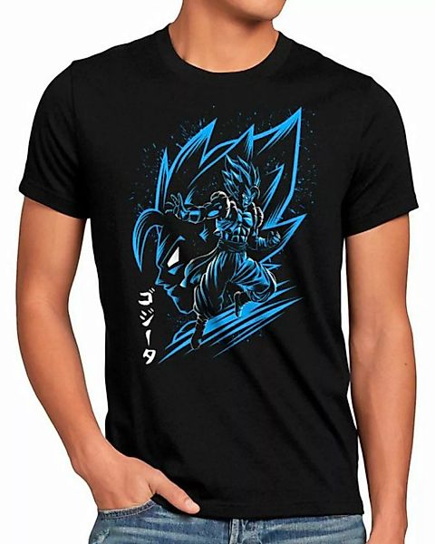 style3 Print-Shirt Herren T-Shirt Blue Superior super dragonball z gt songo günstig online kaufen