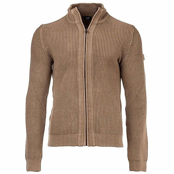 Joop Jeans Sweatshirt Herren Strickjacke - Hajor, Zipjacke, Stehkragen günstig online kaufen