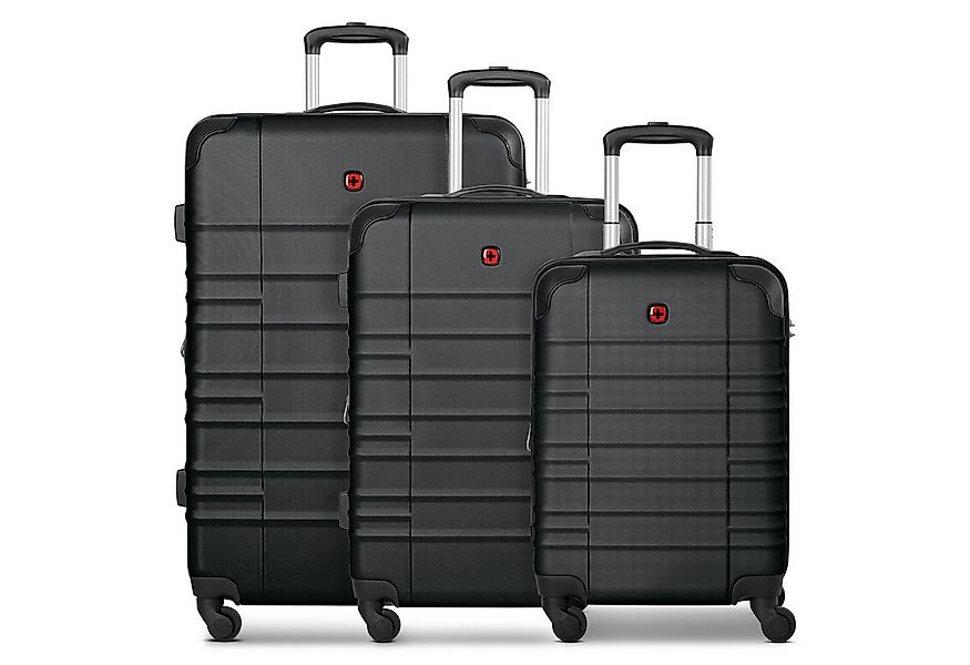 Wenger Trolleyset Amplar Evo, 4 Rollen, (3-teilig, 3 tlg), ABS günstig online kaufen