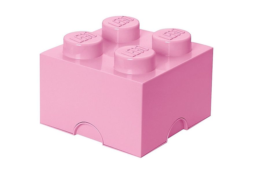 Room Copenhagen Spielzeugtruhe Room Copenhagen LEGO Storage Brick 4 rosa günstig online kaufen