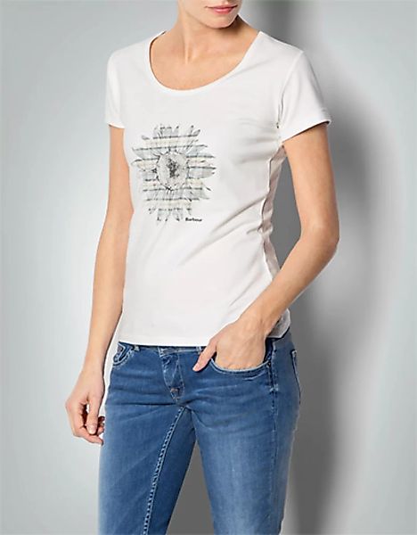 Barbour Damen T-Shirt Dalry snow LTS0065WH31 günstig online kaufen