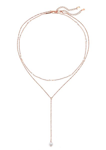 Hey Happiness Perlenketten-Set Damen Silber 925 günstig online kaufen
