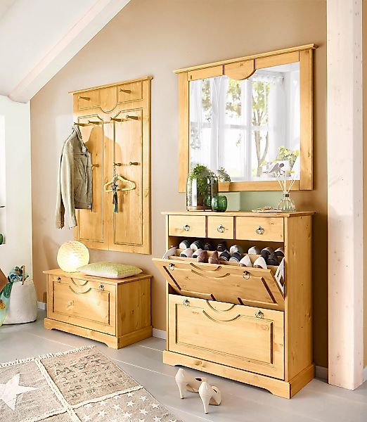 Home affaire Garderoben-Set "Klera" Set, 4 Stk. tlg. günstig online kaufen