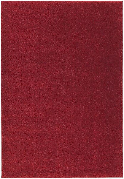 Hochflorteppich - rot - Synthethische Fasern - 160 cm - Sconto günstig online kaufen